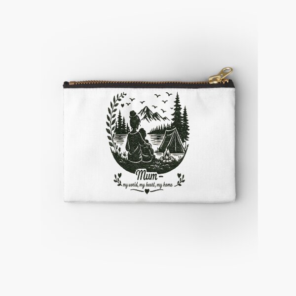 Item preview, Camping Mum My World My Heart My Home designed and sold by JMDG Studio.