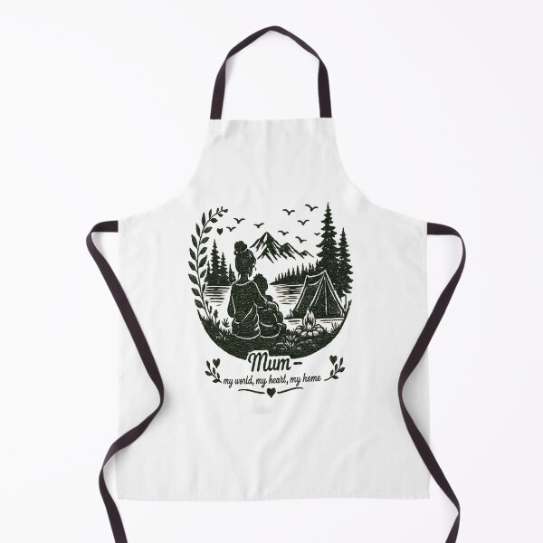 Item preview, Camping Mum My World My Heart My Home designed and sold by JMDG Studio.
