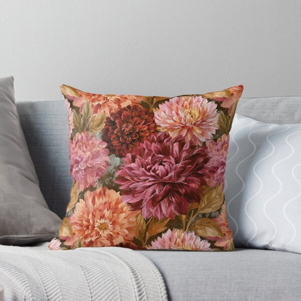 Item preview, Elegant Dahlias Texture  - Botanical Garden Pattern  - Gifts For Guys designed and sold by RoyalStarsPatts.