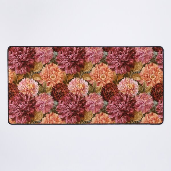 Item preview, Elegant Dahlias Texture - Botanical Garden Pattern - Gifts For Guys designed and sold by RoyalStarsPatts.