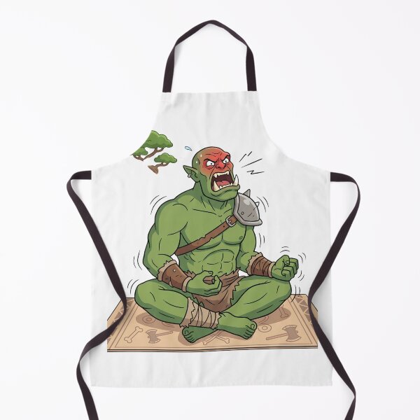 Item preview, Ork Waaagh Lotus Yoga Meditating Classic T-Shirt designed and sold by pawsome purrfect.