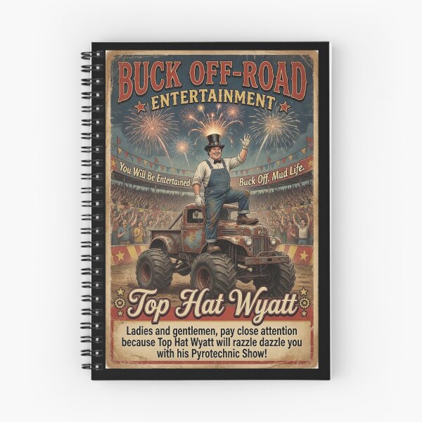 Item preview, Buck Off-Road - Vintage Rewind: Top Hat Wyatt  designed and sold by PESCORAN.