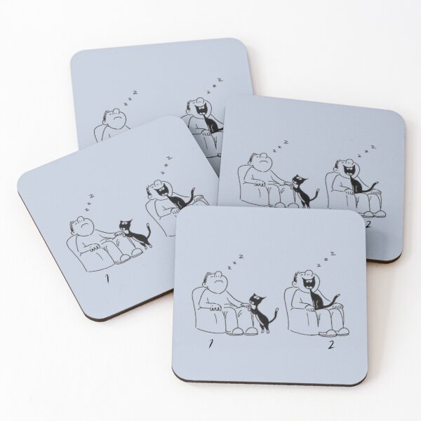 Item preview, Look Twice | Funny Cat Illusion designed and sold by waikibi ⭐⭐⭐⭐⭐.