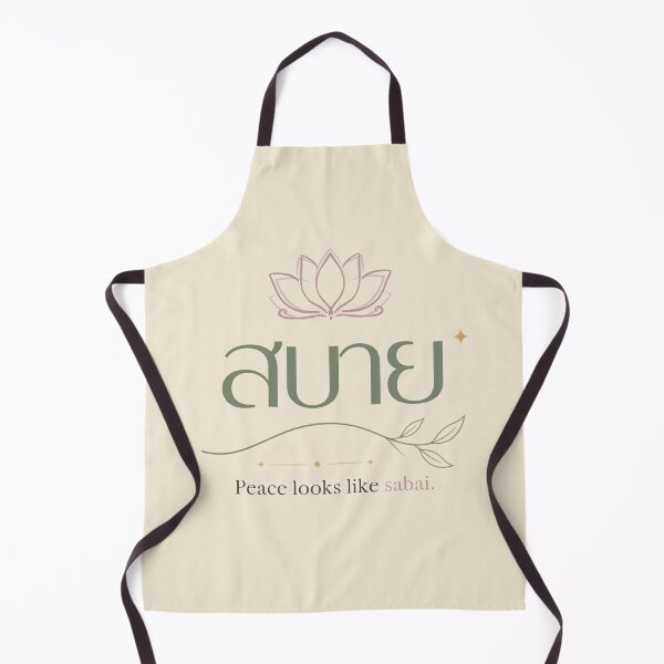 Item preview, Sabai | Peace looks like sabai | Soft Thailand™ designed and sold by CosmicQuietStudio.