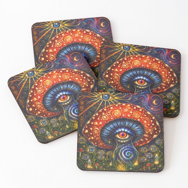 Item preview, Mystic Eye of the Amanita designed and sold by LinxTheStrange.