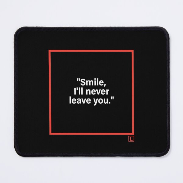 Item preview, Red Frame Thoughts | Minimal Typography Art designed and sold by Lifer Art and Design.
