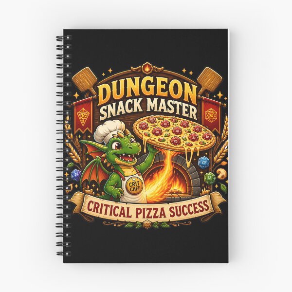 Item preview, Critical Pizza Success - Tabletop Gaming Dragon Chef designed and sold by BadhbhLoot.