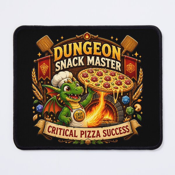 Item preview, Critical Pizza Success - Tabletop Gaming Dragon Chef designed and sold by BadhbhLoot.