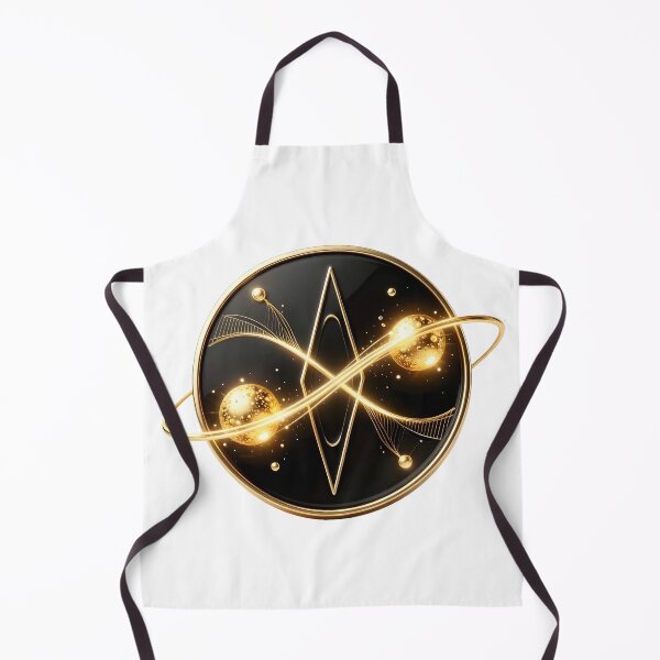 Item preview, Quantum Entanglement | Golden Quantum Physics Symbol designed and sold by simaso.