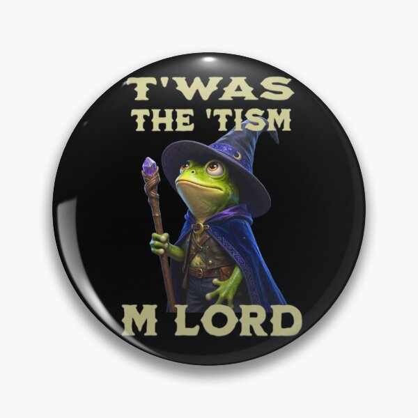 Item preview, Twas The Tism M Lord funny Frog  designed and sold by TheEndDesign.