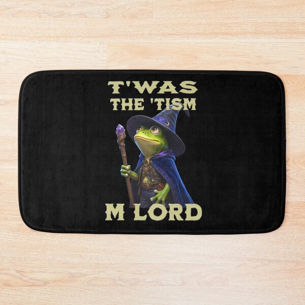 Item preview, Twas The Tism M Lord funny Frog  designed and sold by TheEndDesign.