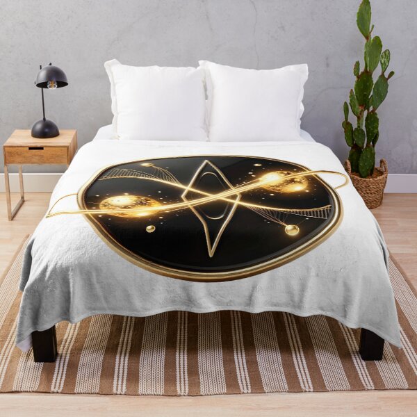 Item preview, Quantum Entanglement | Golden Quantum Physics Symbol designed and sold by simaso.