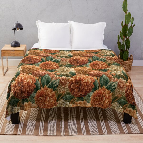 Item preview, Elegant Dahlias - Birthday Flower Pattern - Gifts For Husband designed and sold by RoyalStarsPatts.