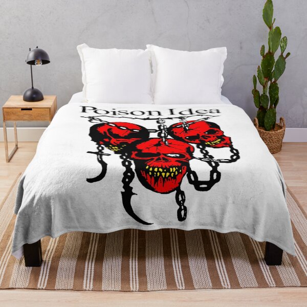 Item preview, Three Red Skull Black Typography designed and sold by GloomRooms.