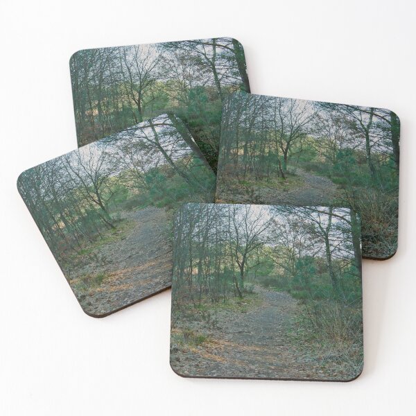 Item preview, Winding Dirt Path Through Peaceful Woodland Forest designed and sold by ShotsbyDesiree.