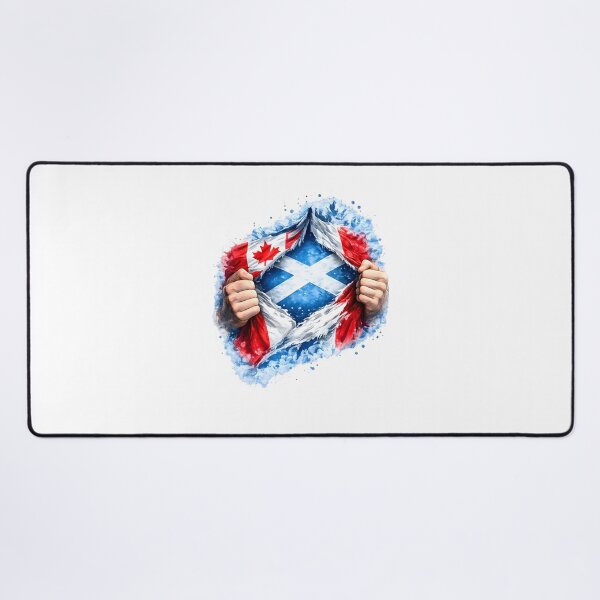 Item preview, The Saltire Beneath the Maple Leaf designed and sold by SMalcolmDesigns.