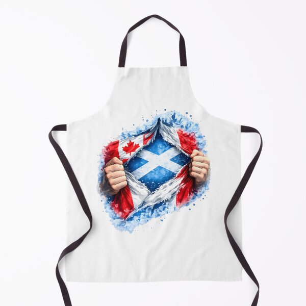 Item preview, The Saltire Beneath the Maple Leaf designed and sold by SMalcolmDesigns.