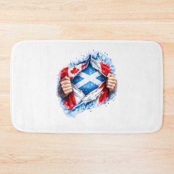 Item preview, The Saltire Beneath the Maple Leaf designed and sold by SMalcolmDesigns.