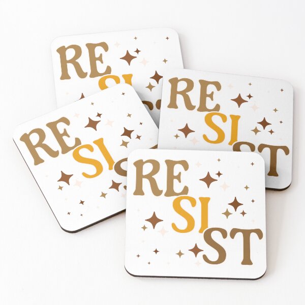 Item preview, Sparkly Retro Boho Resist Typography designed and sold by drchzak.