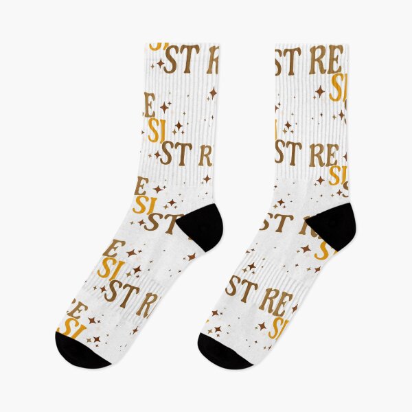 Item preview, Sparkly Retro Boho Resist Typography designed and sold by drchzak.