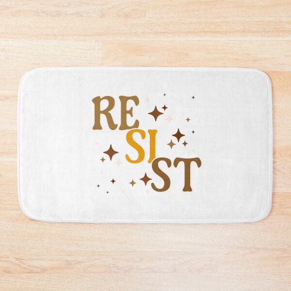 Item preview, Sparkly Retro Boho Resist Typography designed and sold by drchzak.