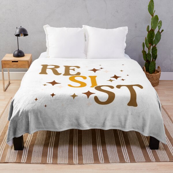 Item preview, Sparkly Retro Boho Resist Typography designed and sold by drchzak.