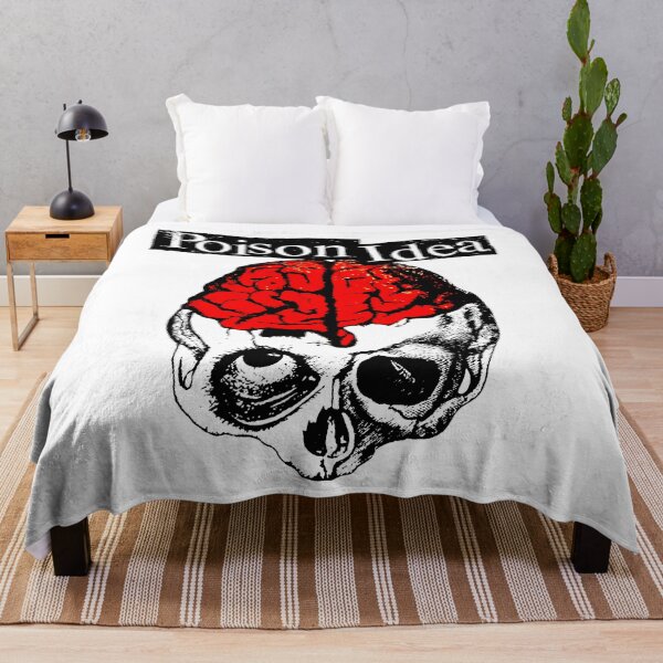 Item preview, Red Brain Skull Head designed and sold by GloomRooms.