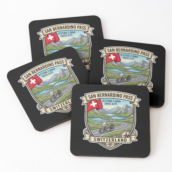 Item preview, San Bernardino Pass Legendary Swiss Alpine Route Graphic designed and sold by enzoade.