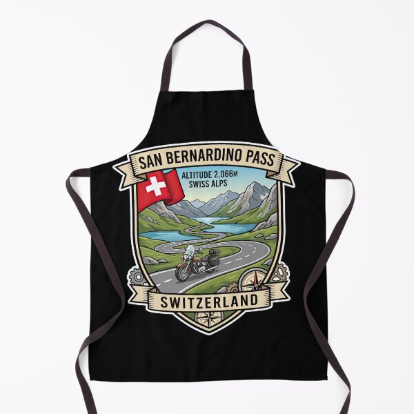 Item preview, San Bernardino Pass Legendary Swiss Alpine Route Graphic designed and sold by enzoade.