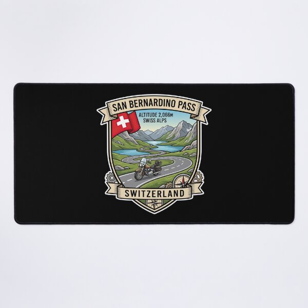 Item preview, San Bernardino Pass Legendary Swiss Alpine Route Graphic designed and sold by enzoade.