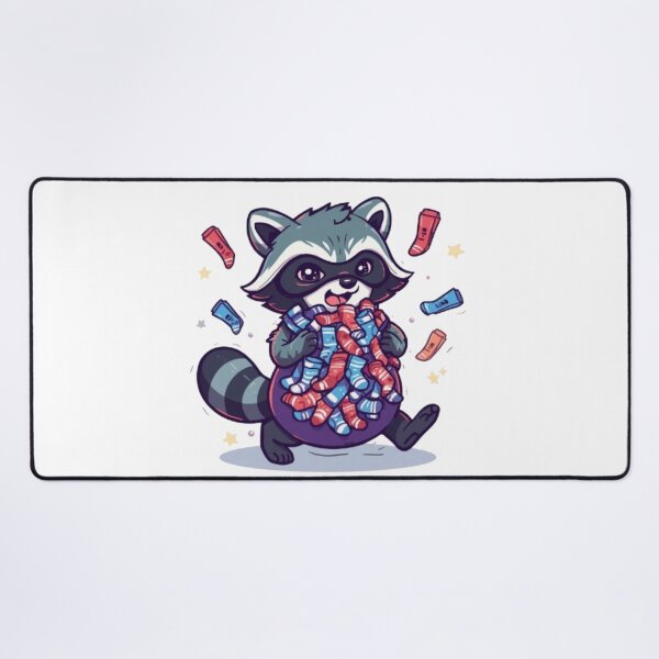 Item preview, Sock Bandit Sticker | Funny Sock Thief Monster Cute Graphic Design designed and sold by Stylestickers55.