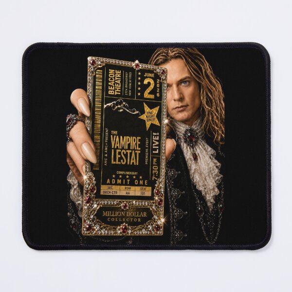 Item preview, The Vampire Lestat: Million Dollar Gold Collector Ticket – Beacon Theatre Front Center designed and sold by Occupational Horrors.