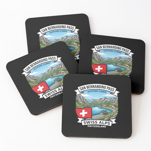 Item preview, San Bernardino Pass Switzerland Driving Adventure Design designed and sold by enzoade.