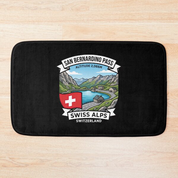 Item preview, San Bernardino Pass Switzerland Driving Adventure Design designed and sold by enzoade.