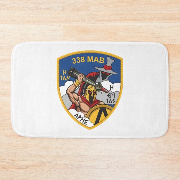 Item preview, Hellenic Air Force 338 Fighter-Bomber Squadron (338 MAB "Ares") Crest designed and sold by CharlieDesings.
