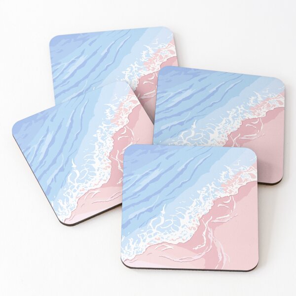 Item preview, Pastel Ocean Wave Aesthetic Decoration designed and sold by mazyoy.