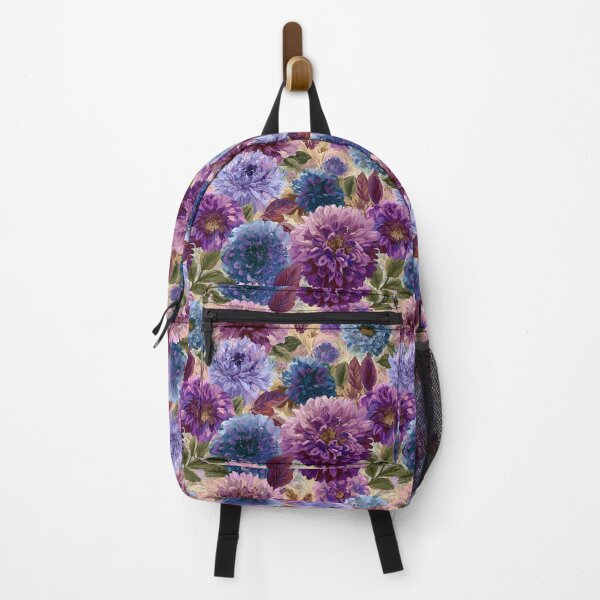 Item preview, Chic Dahlias - Tropical Flower Pattern - Gifts For Sister designed and sold by RoyalStarsPatts.