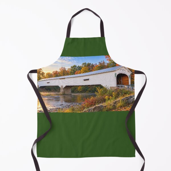Item preview, Moscow Covered Bridge in autumn designed and sold by gotucoveredart.
