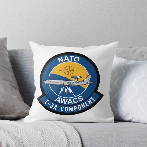Item preview, NATO Airborne Early Warning & Control System (AWACS) E-3A Component Patch designed and sold by CharlieDesings.