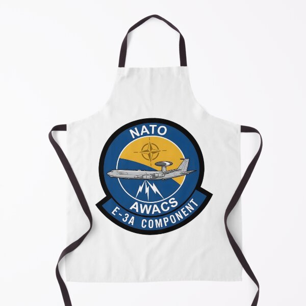 Item preview, NATO Airborne Early Warning & Control System (AWACS) E-3A Component Patch designed and sold by CharlieDesings.