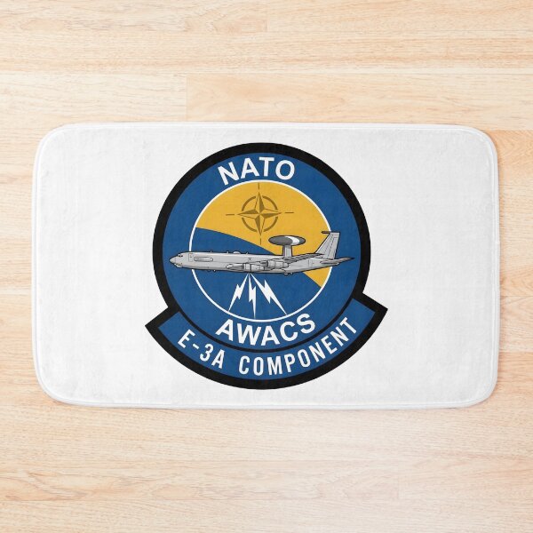 Item preview, NATO Airborne Early Warning & Control System (AWACS) E-3A Component Patch designed and sold by CharlieDesings.
