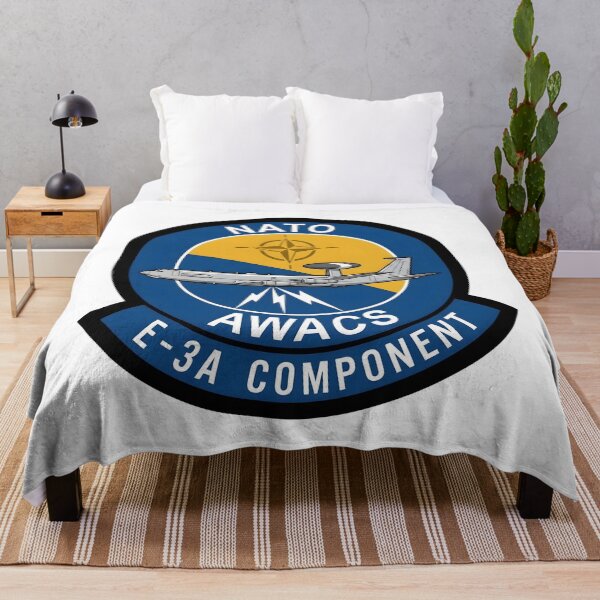 Item preview, NATO Airborne Early Warning & Control System (AWACS) E-3A Component Patch designed and sold by CharlieDesings.