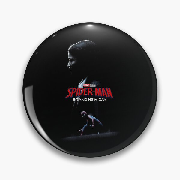 Item preview, Retro Cinematic Superhero Brand New Day Movie Poster designed and sold by Krasnovaovaova.