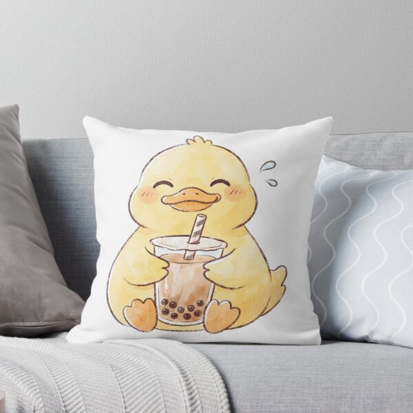Artikelvorschau, Kawaii-Ente trinkt Boba-Tee – Niedliches Bubble-Tea-Tier entworfen und verkauft von 0Zetgest.