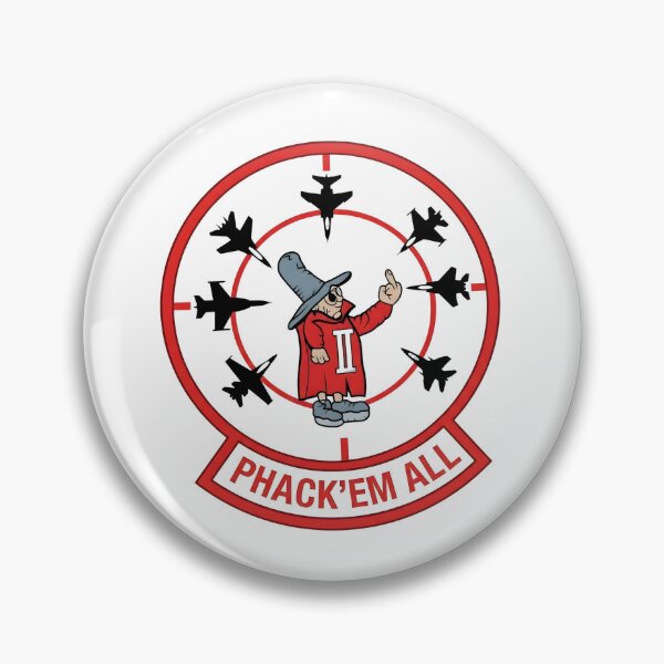 Item preview, F-4 Phantom II "Phack 'Em All" Tactical Military Patch designed and sold by CharlieDesings.
