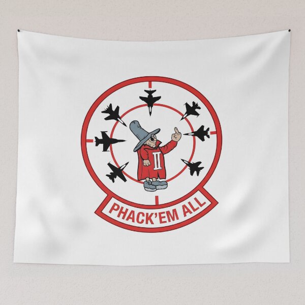 Item preview, F-4 Phantom II "Phack 'Em All" Tactical Military Patch designed and sold by CharlieDesings.