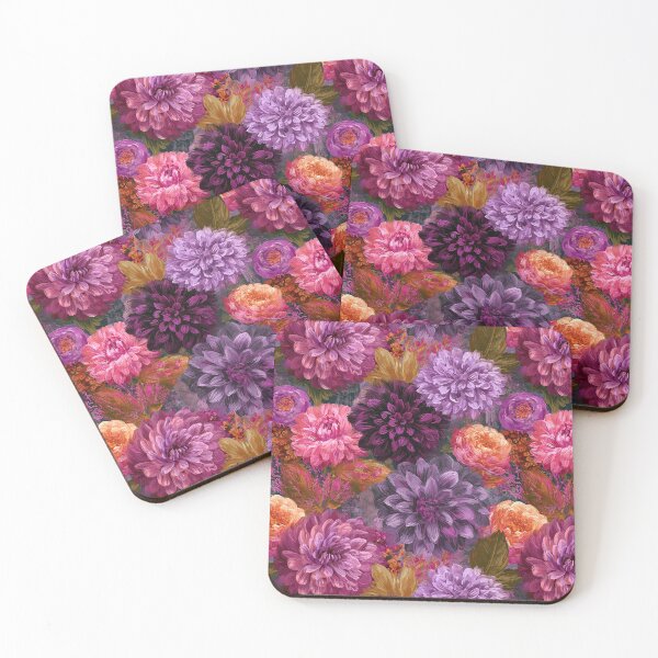 Item preview, Stunning Dahlias Texture - Hawaiian Flower Pattern  - Gifts For Teenage Girls designed and sold by RoyalStarsPatts.