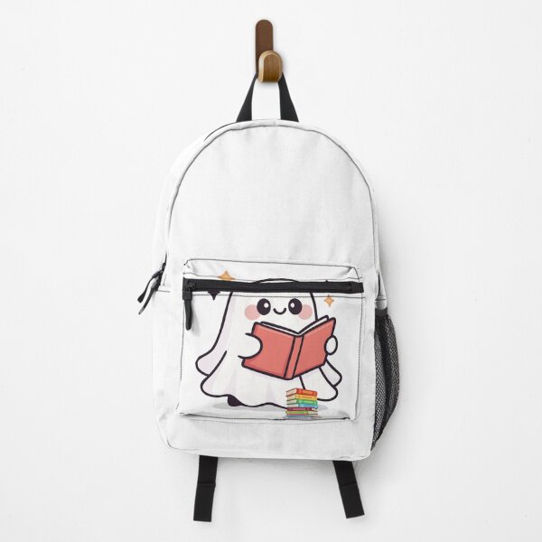Item preview, Cute Ghost Reading Book Kawaii Halloween Design designed and sold by Sela Art .