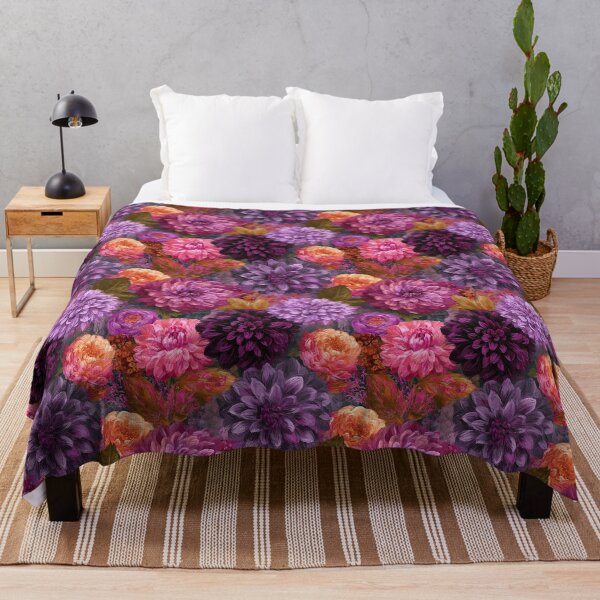 Item preview, Stunning Dahlias Texture - Hawaiian Flower Pattern - Gifts For Teenage Girls designed and sold by RoyalStarsPatts.
