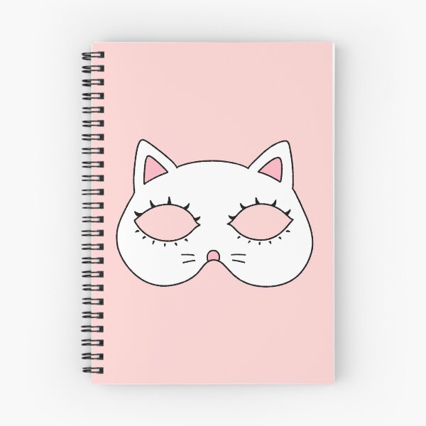 Item preview, Cute Cat Mask Line Art Drawing designed and sold by ubborn.